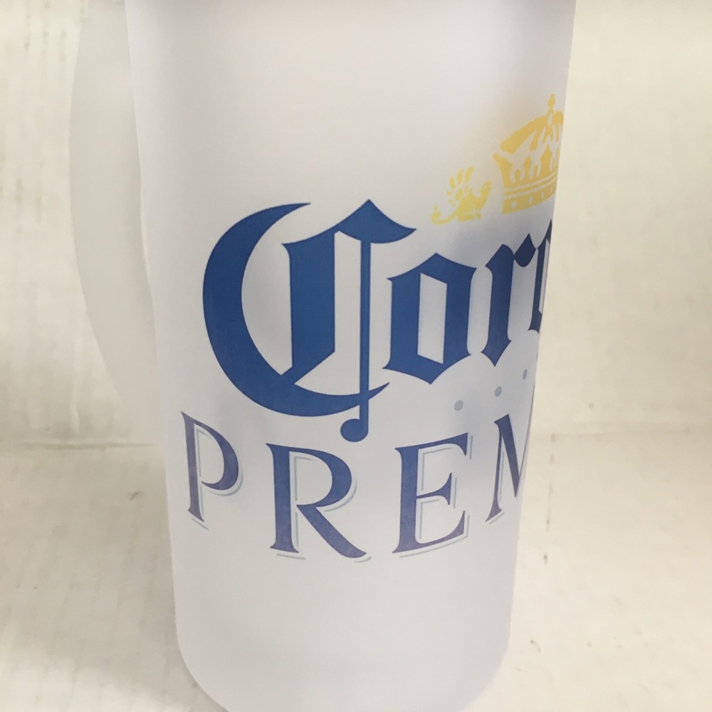 Corona Premier 16oz Glass Beer Mug